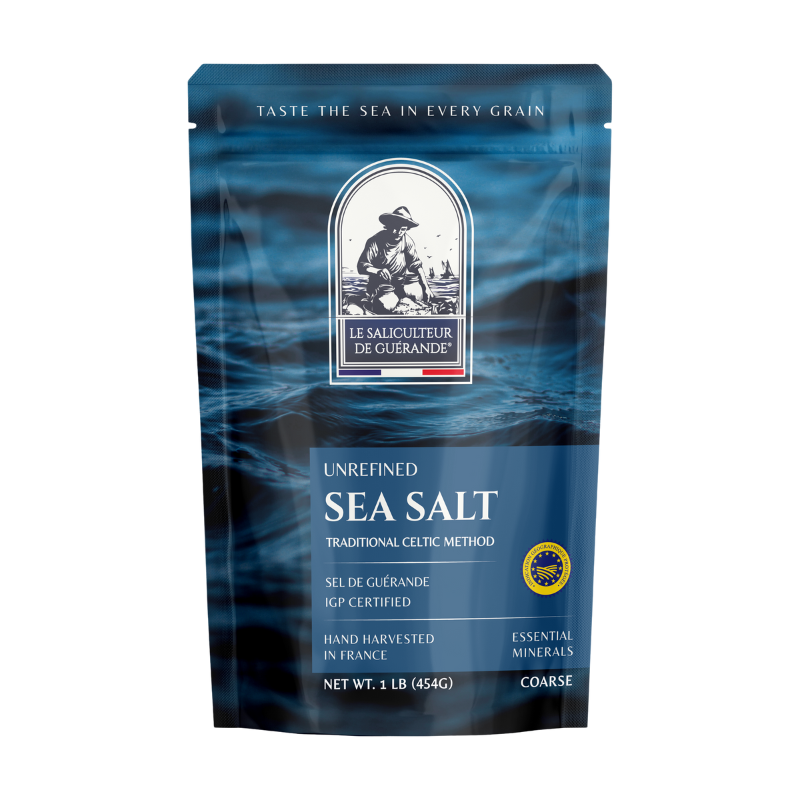SEA SALT - Celtic Traditional Harvest - Gros Sel Gris 16oz