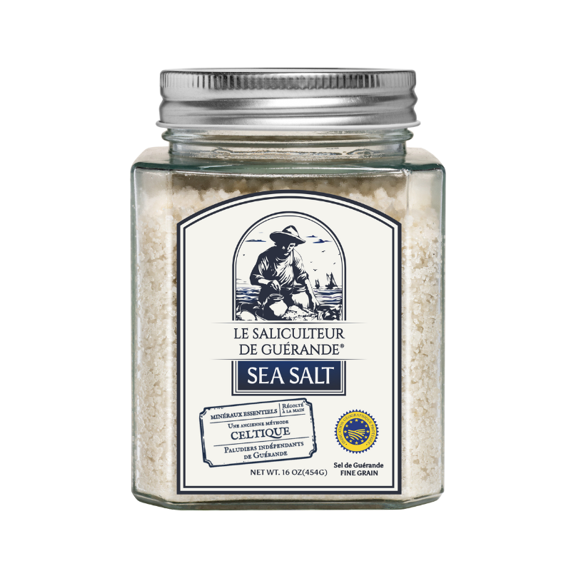 SEA SALT - Celtic Traditional Harvest - Sel Fin Gris 16oz